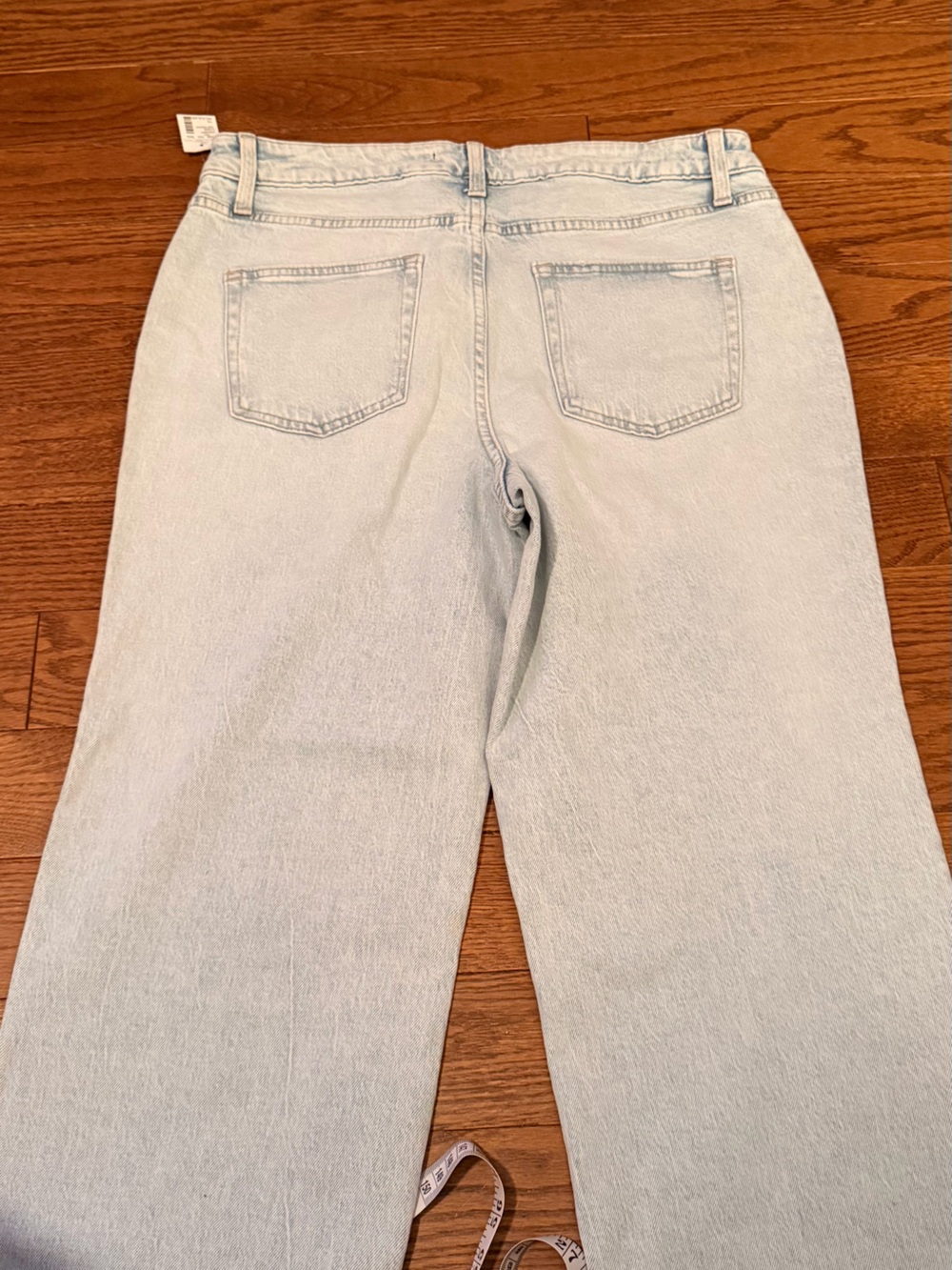 Maurices Light Blue High-Rise Wide-Leg Jeans - Picture 9 of 10
